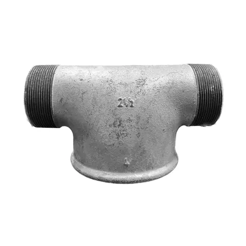 Tee de Reducao Galvanizada M/F